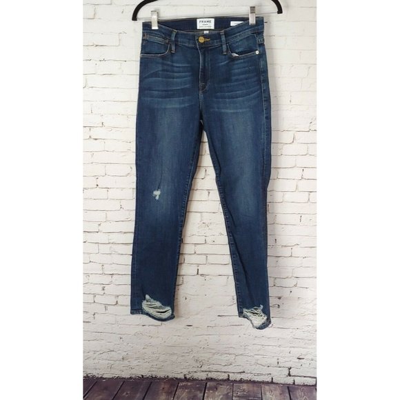 Frame Denim Denim - FRAME DENIM Le High Straight Randolph Stretch Deni